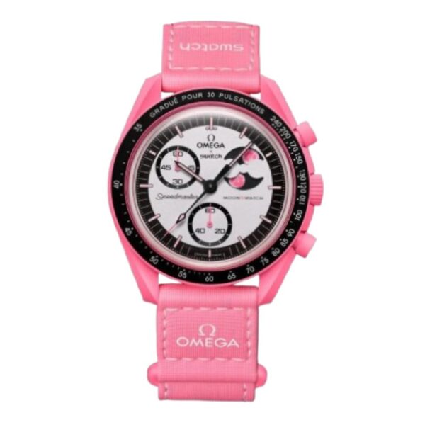 Omega x Swatch  MISSION TO THE PINK MOONPHASE